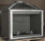 CLAIRFLAM 775-103+ Хром. Номинална мощност 16 kW, КПД - 70,8%, двойно горене, средно отделяне на CO - 0,28%, тегло - 150 кг. Димоотвод - Ф 200. Цена 2826 лв.